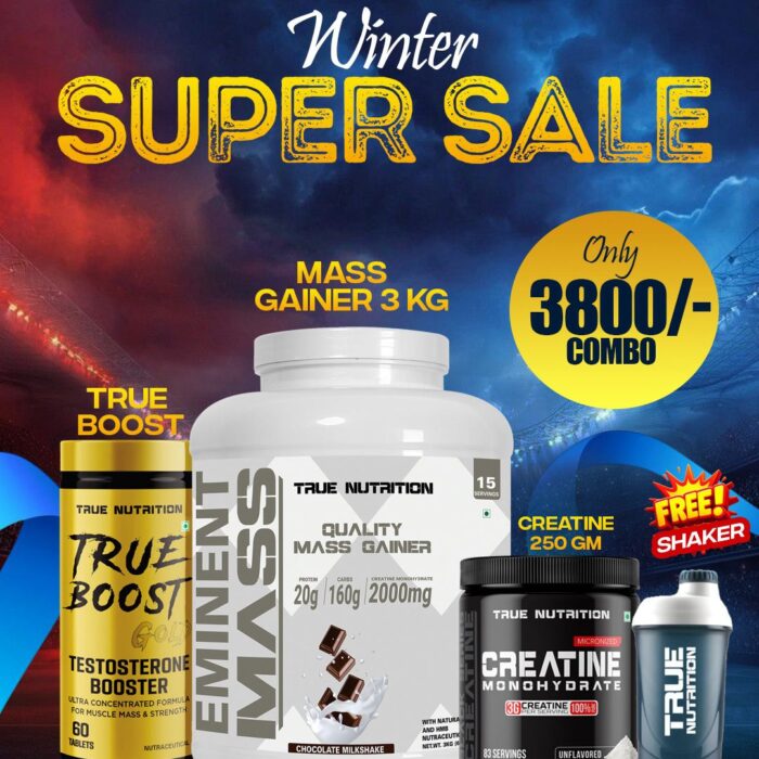 Ultimate Muscle Gain Power Pack (4-in-1 Bundle) Winter Super Sale